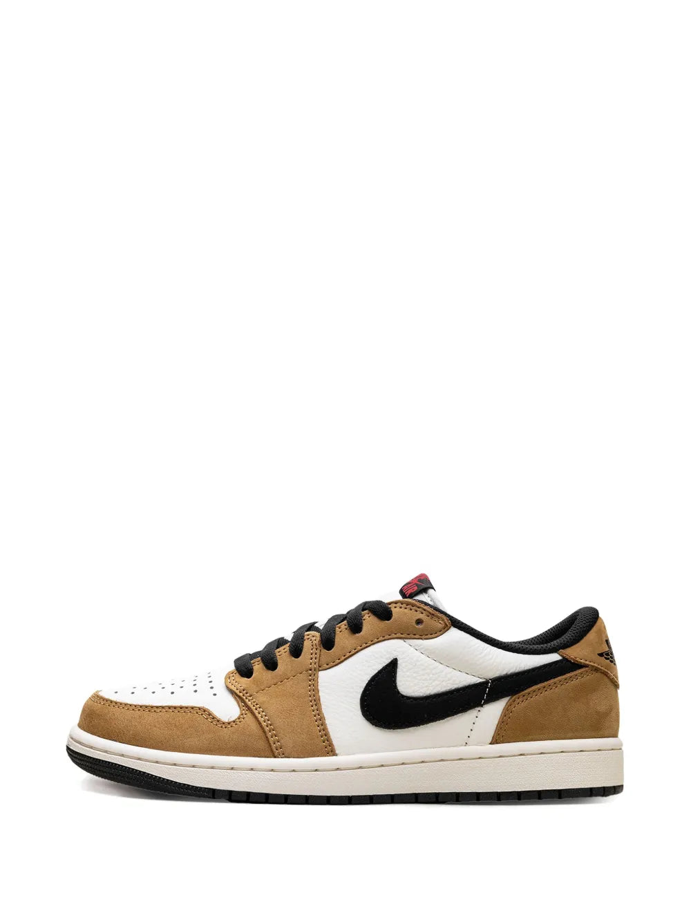 Air Jordan 1 Retro Low Og Rookie Of The Year - Sail/Black/Golden Harvest/Gym Red Sneakers