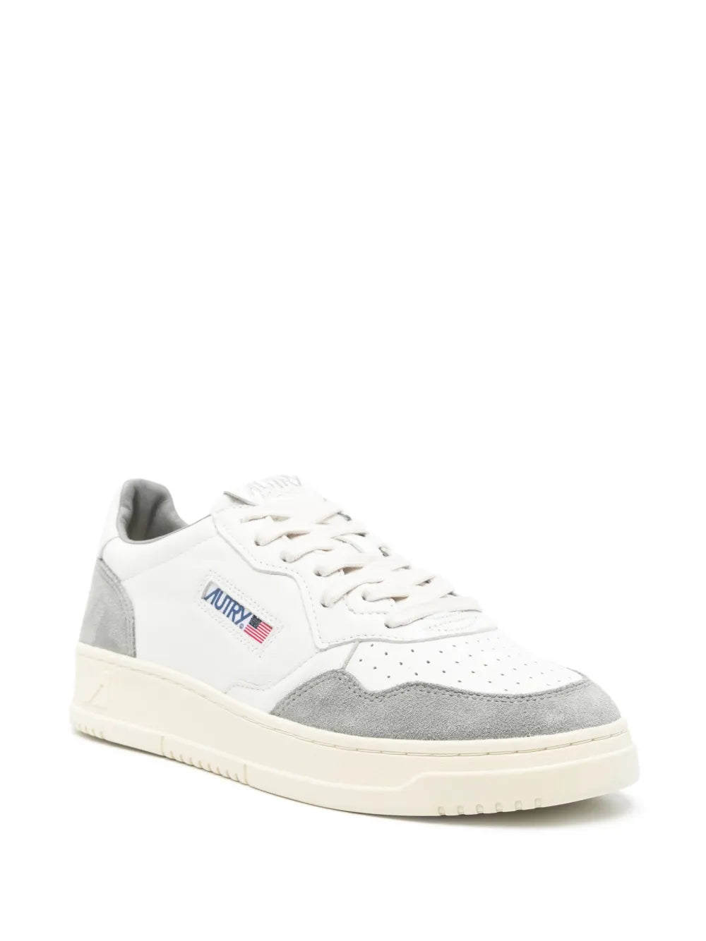 Autry Medalist Low White/Grey Sneakers