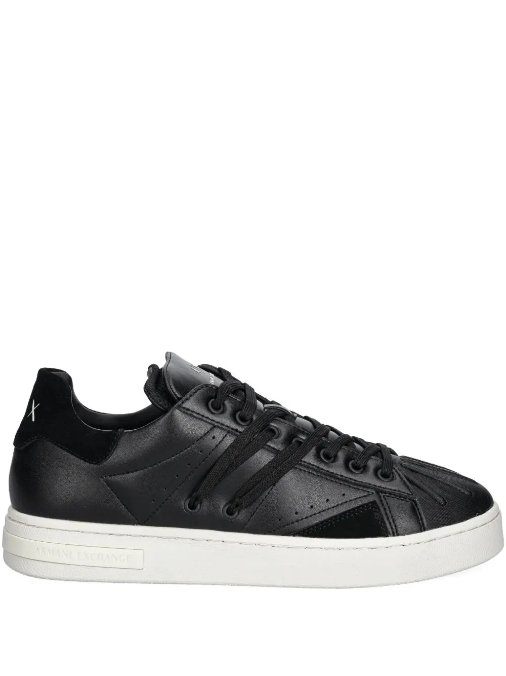 Armani Exchange Panelled Low-Top Sneakers