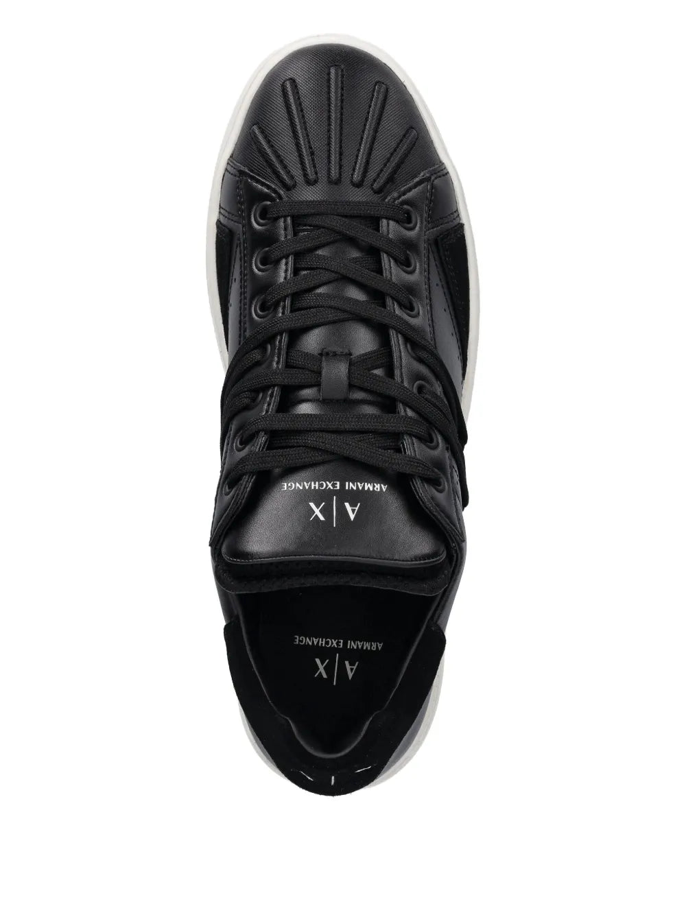 Armani Exchange Panelled Low-Top Sneakers