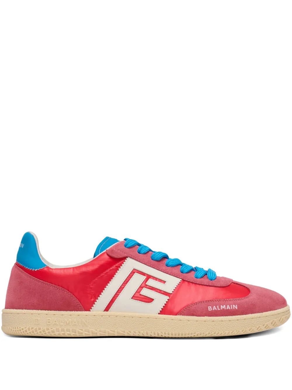 Balmain Swan Low-Top Sneakers
