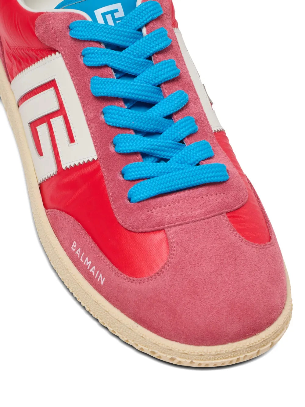 Balmain Swan Low-Top Sneakers