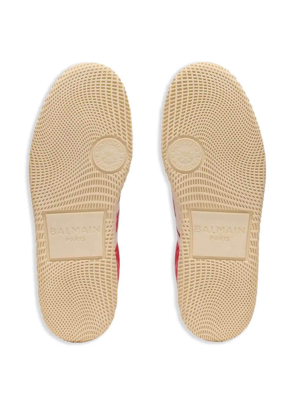 Balmain Swan Low-Top Sneakers