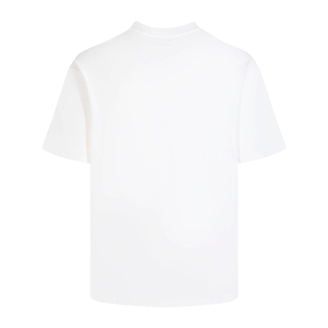 Balenciaga Two-Tone Crayon BB Monogram T-Shirt in Black & White