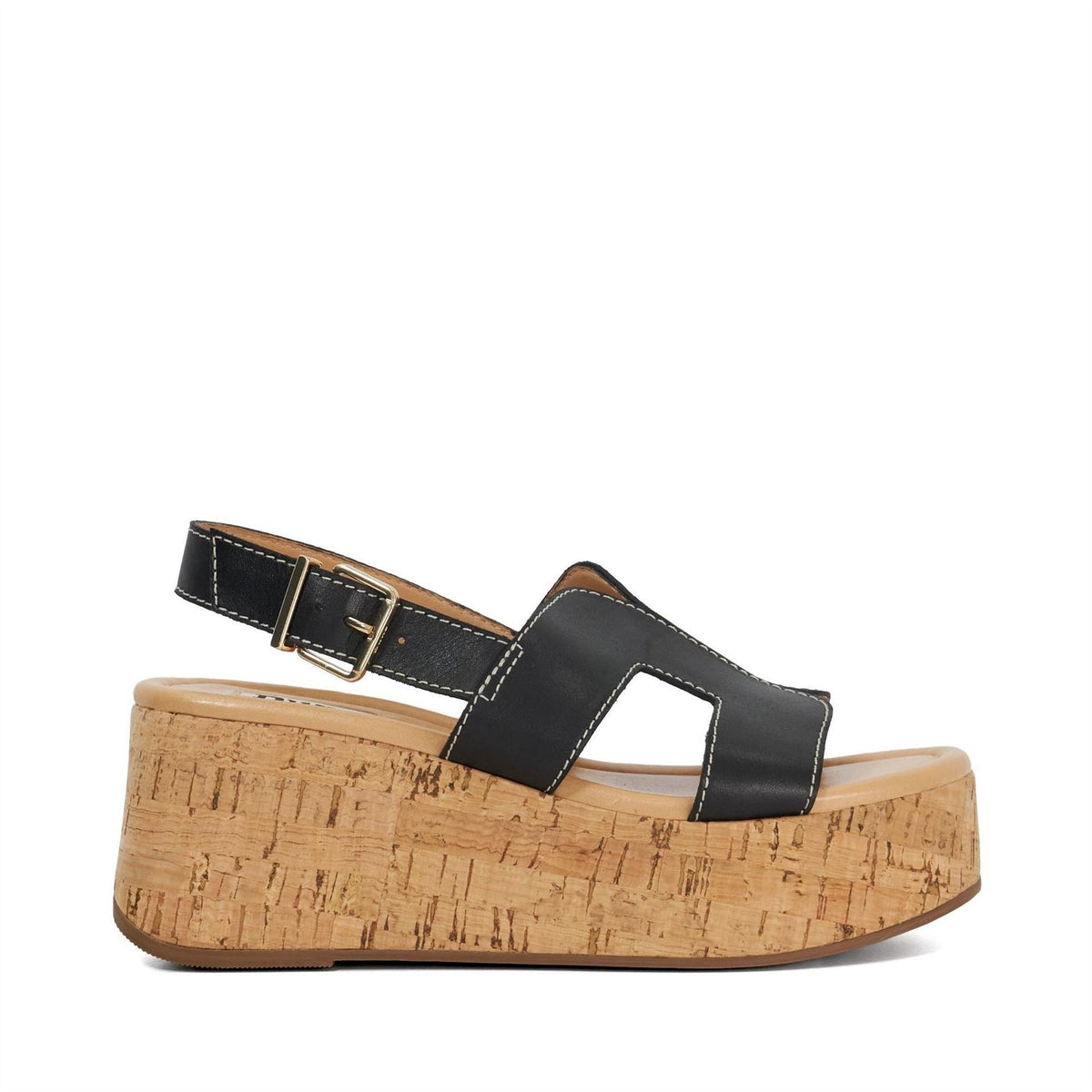 Dune Lo Kouper Platform Sandals