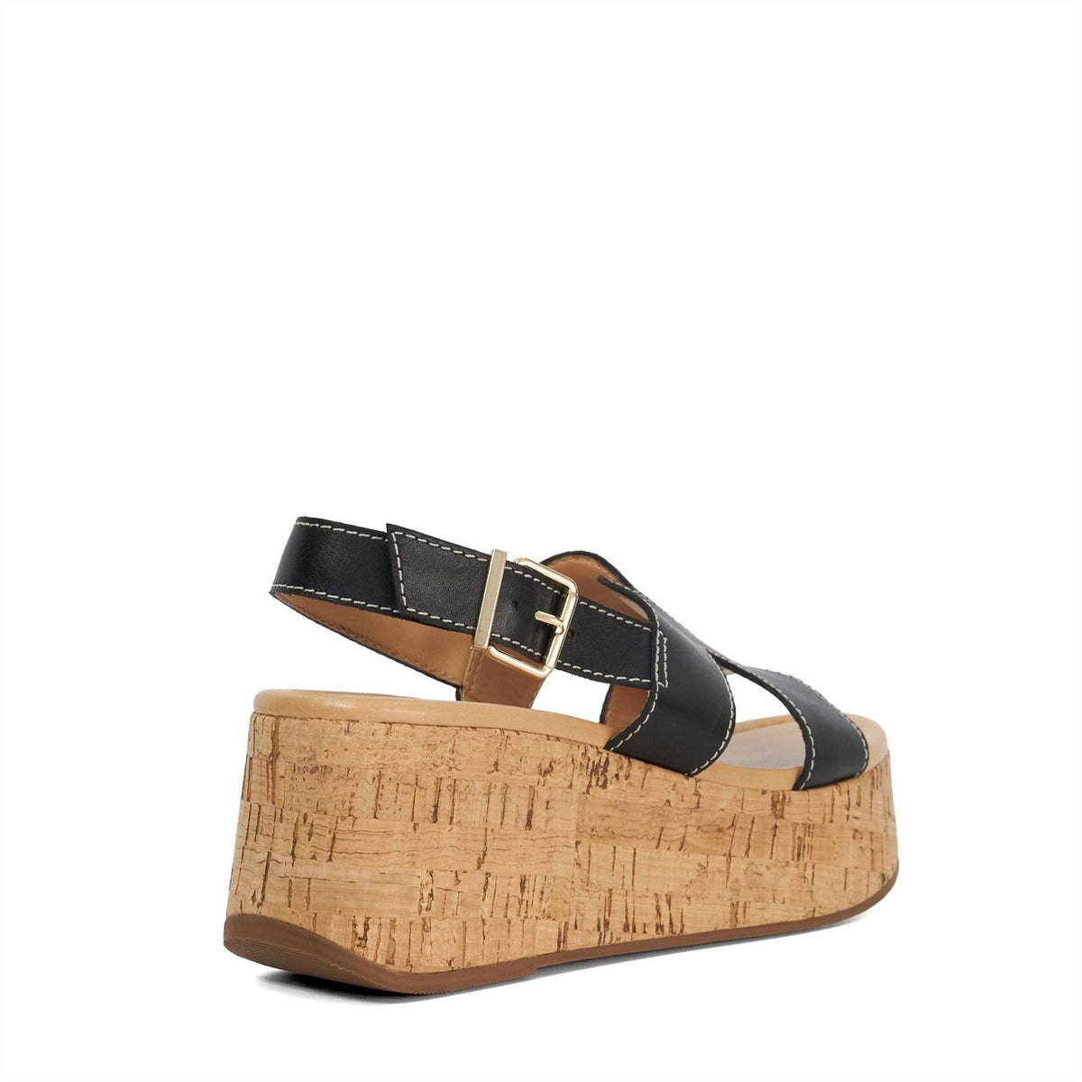 Dune Lo Kouper Platform Sandals