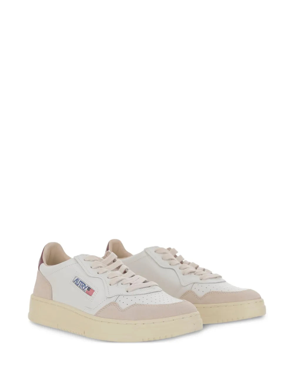 Autry Medalist Leather Suede Sneakers