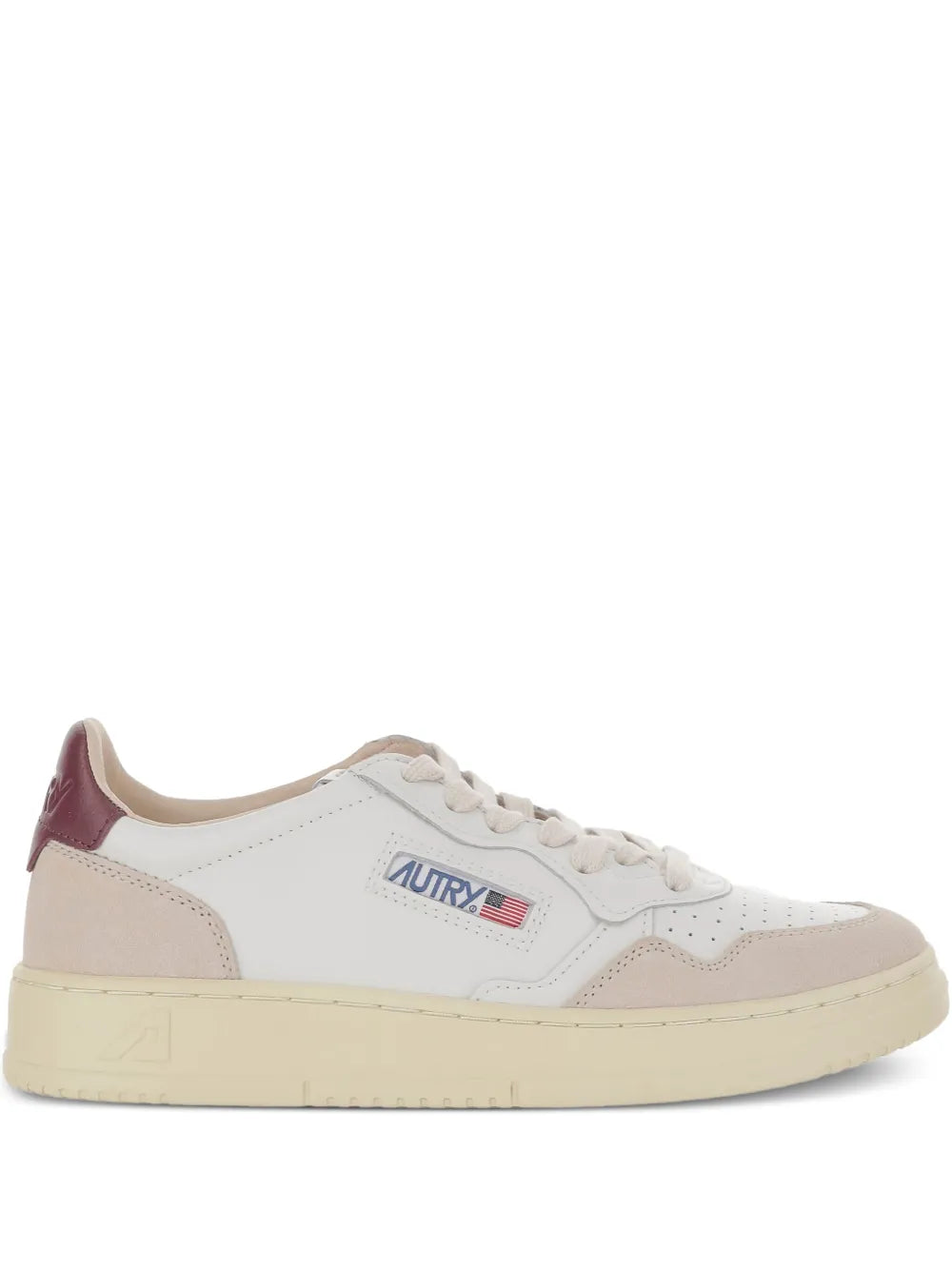 Autry Medalist Leather Suede Sneakers