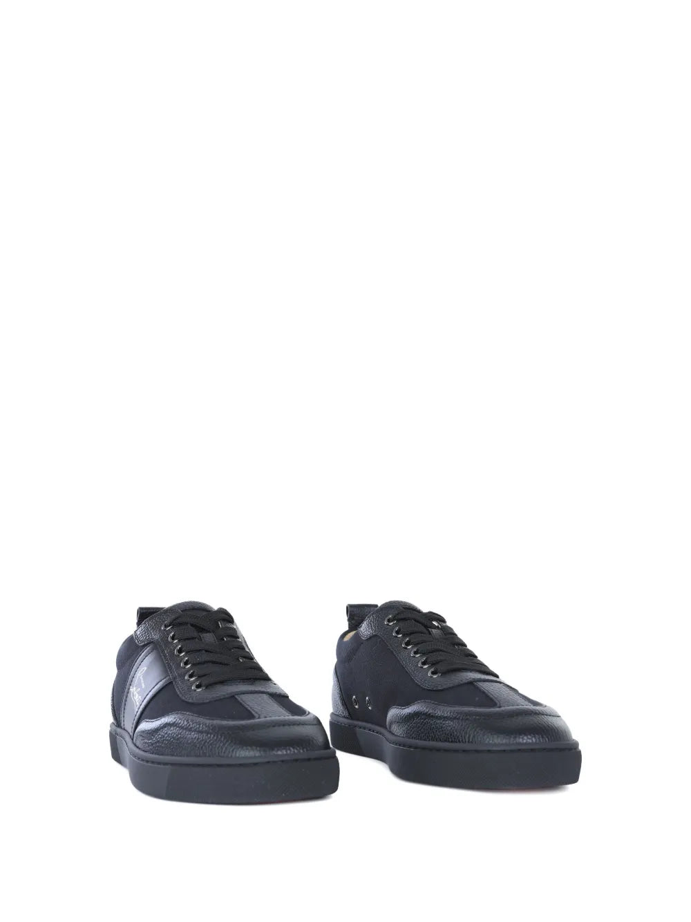 Christian Louboutin Leather Panelled Sneakers