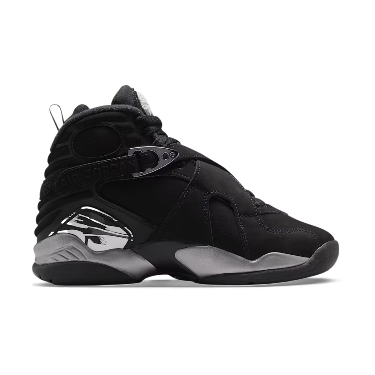 Air Jordan 8 Retro 'Chrome' Big Kids' Shoes