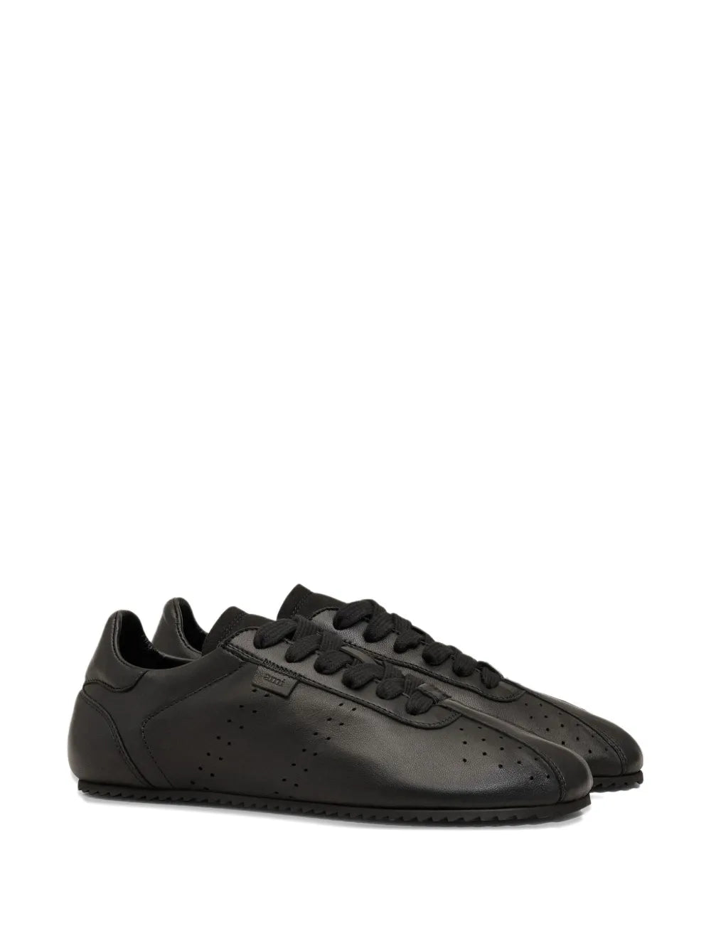 Ami Paris Soft Step Leather Low-Top Sneakers