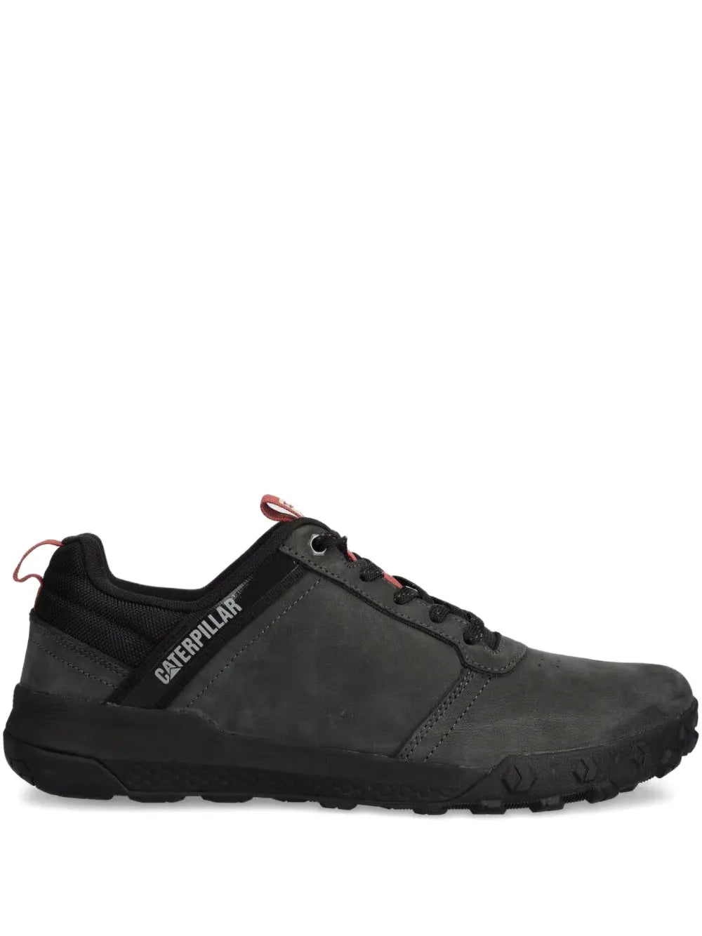 Caterpillar Lace-Up Panelled Trainers