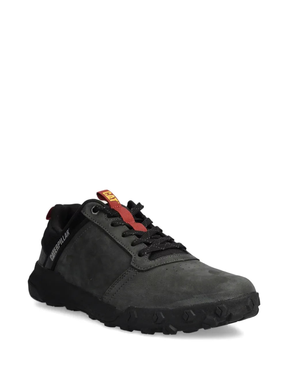 Caterpillar Lace-Up Panelled Trainers