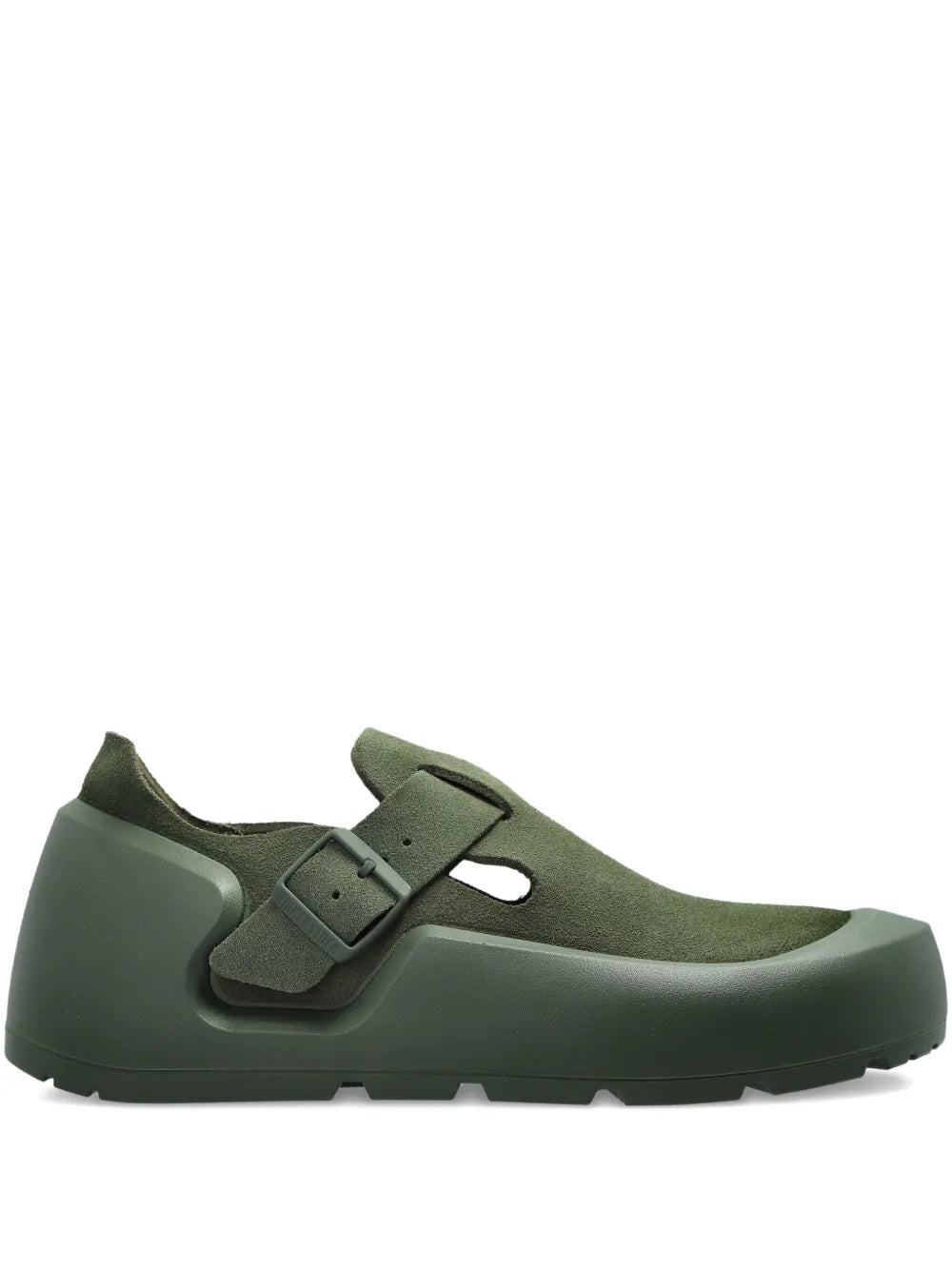 Birkenstock Reykjavik Buckle-Strap Nubuck-Leather Sneakers