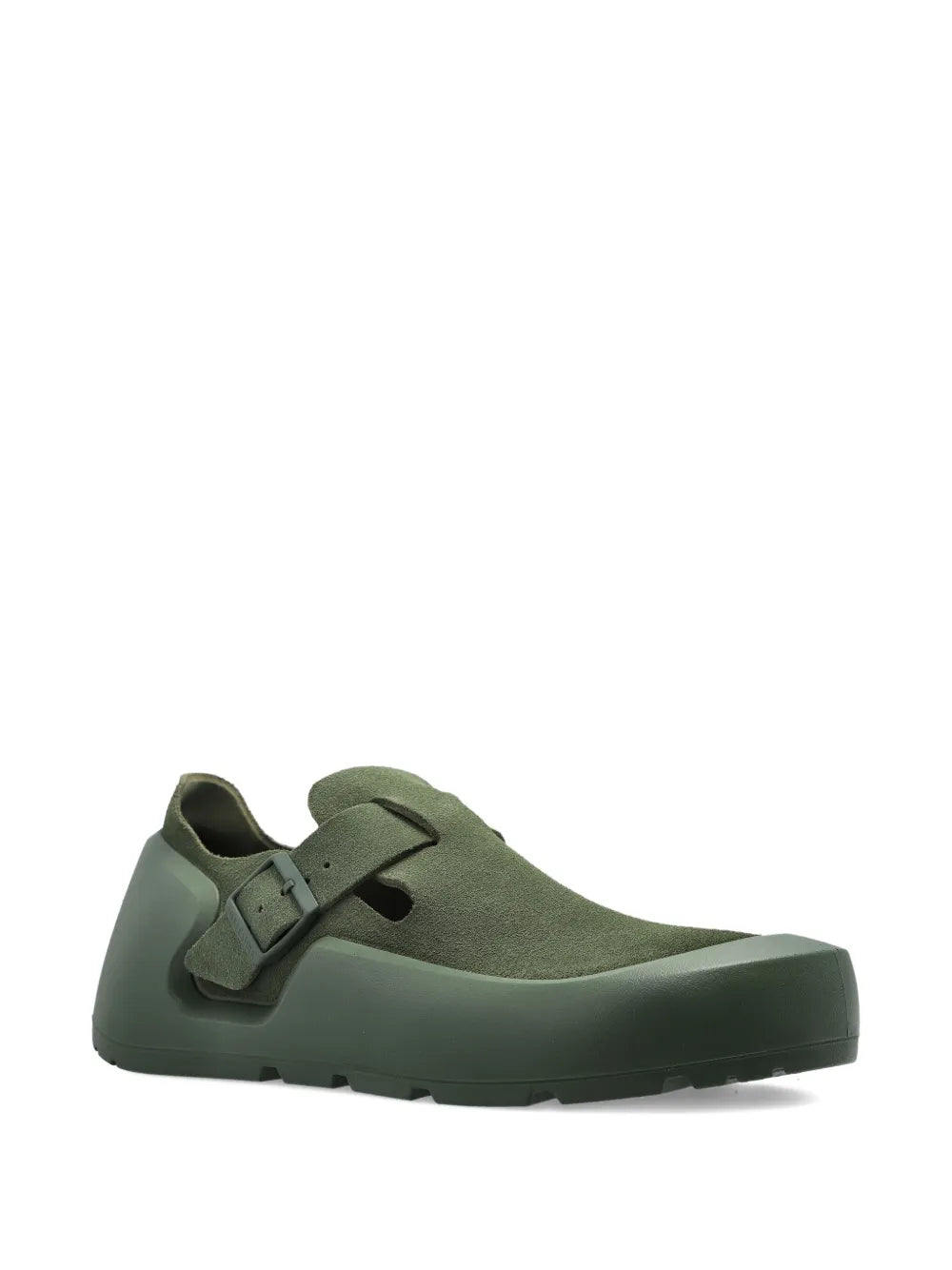 Birkenstock Reykjavik Buckle-Strap Nubuck-Leather Sneakers
