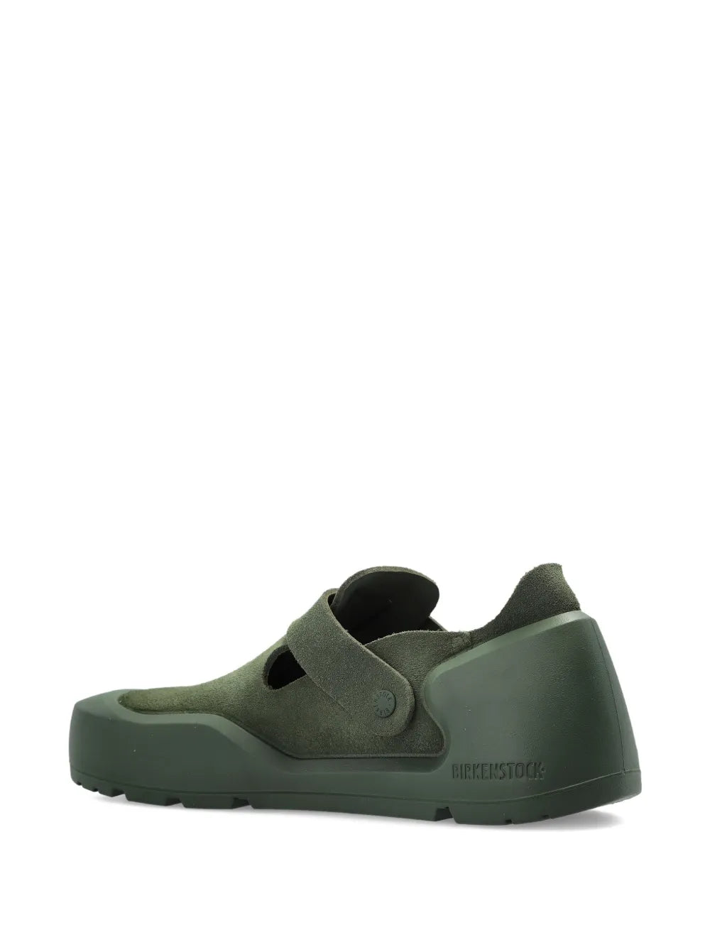 Birkenstock Reykjavik Buckle-Strap Nubuck-Leather Sneakers
