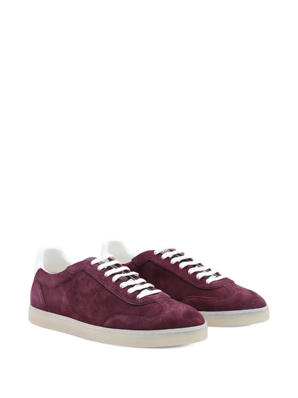 Brunello Cucinelli Suede Leather Trainers