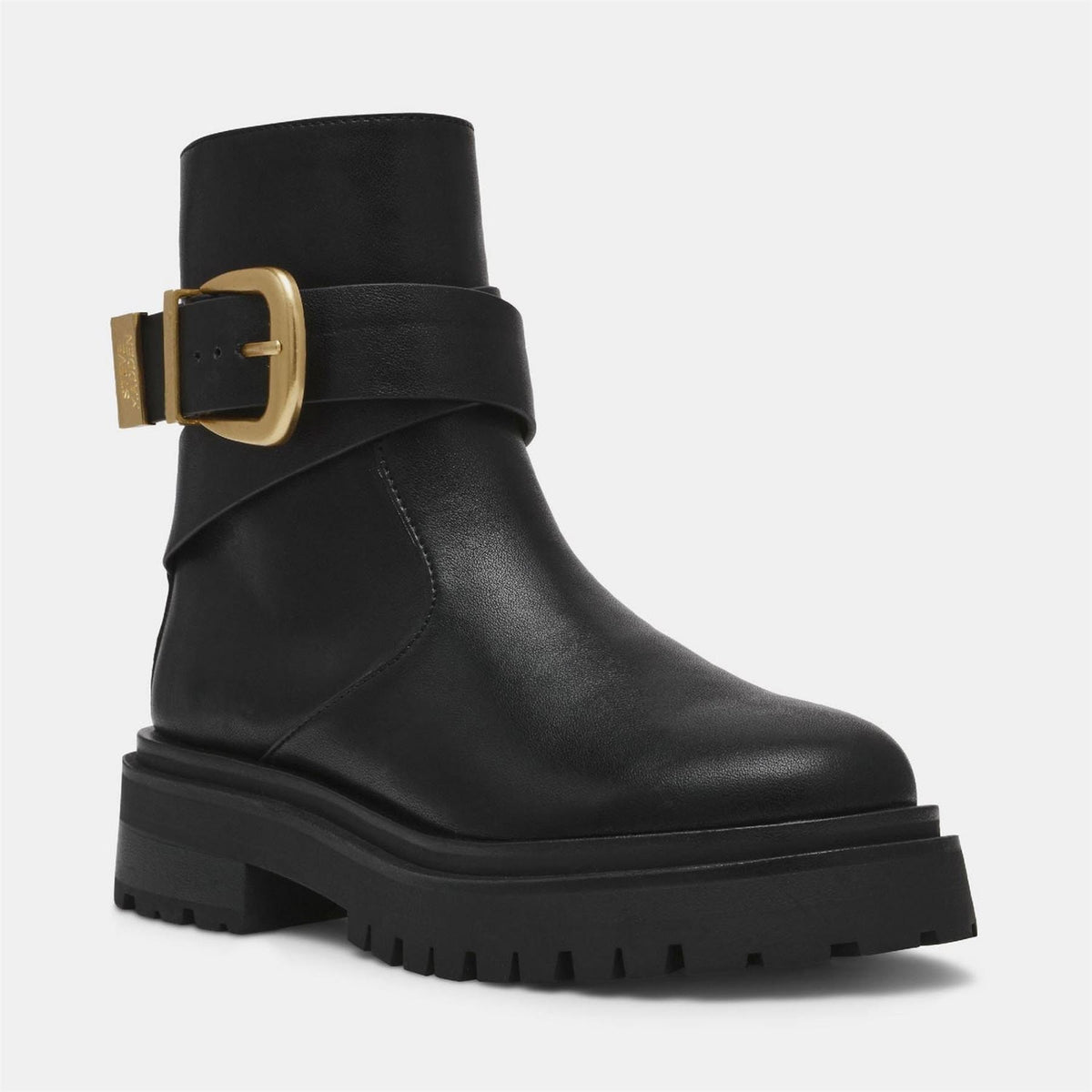 Steve Madden Lexs Ankle Boots Low Heel Lug Sole