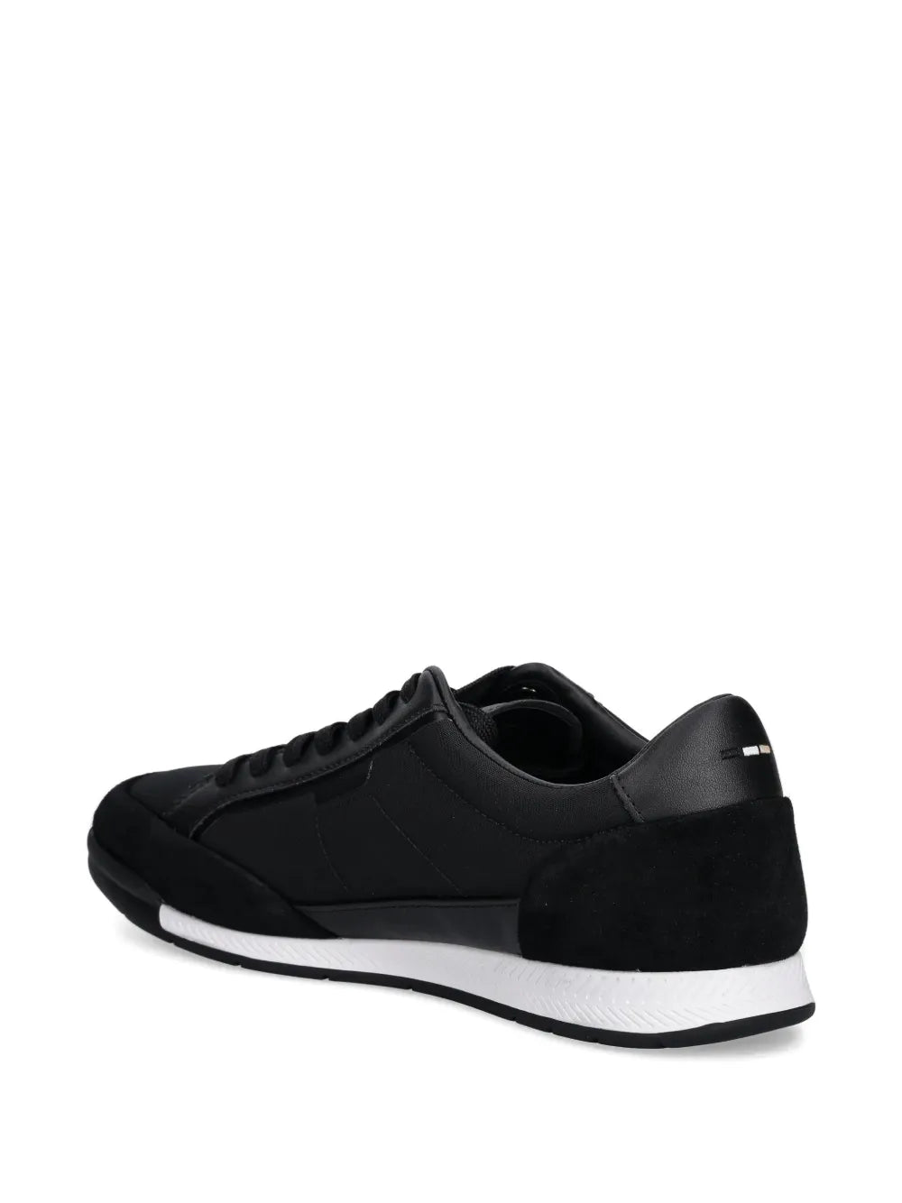 Boss Panelled Lace-Up Low-Top Sneakers
