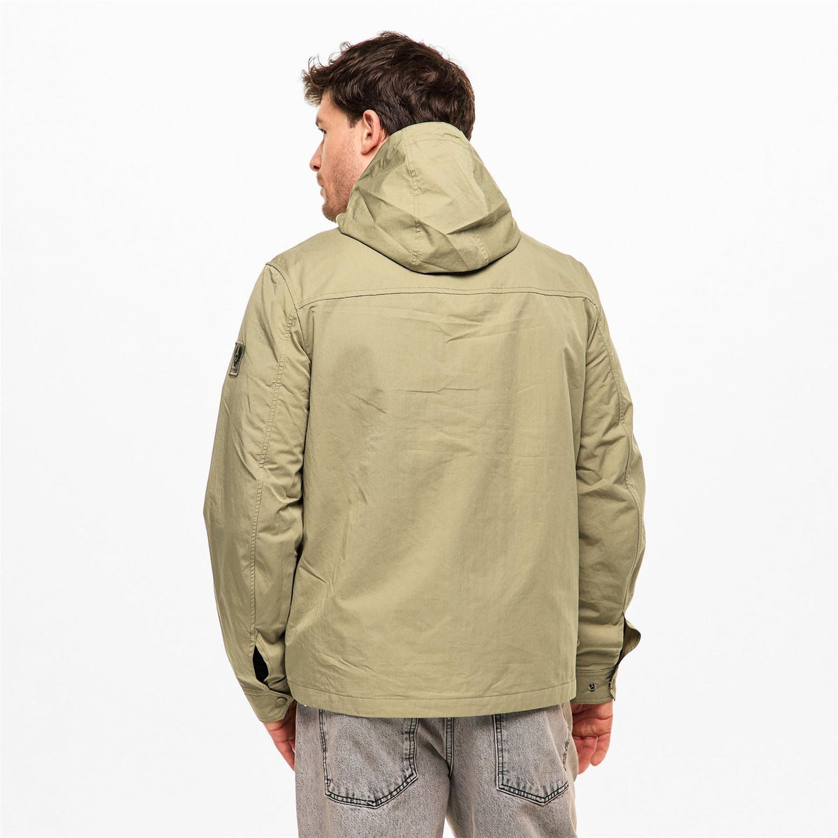 Belstaff Mens Stride Hoodyos Overshirt
