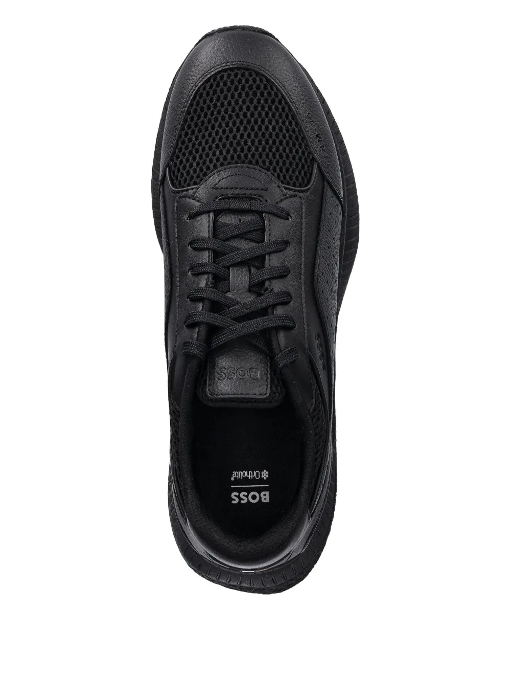 Boss Perforated Mesh-Detail Sneakers