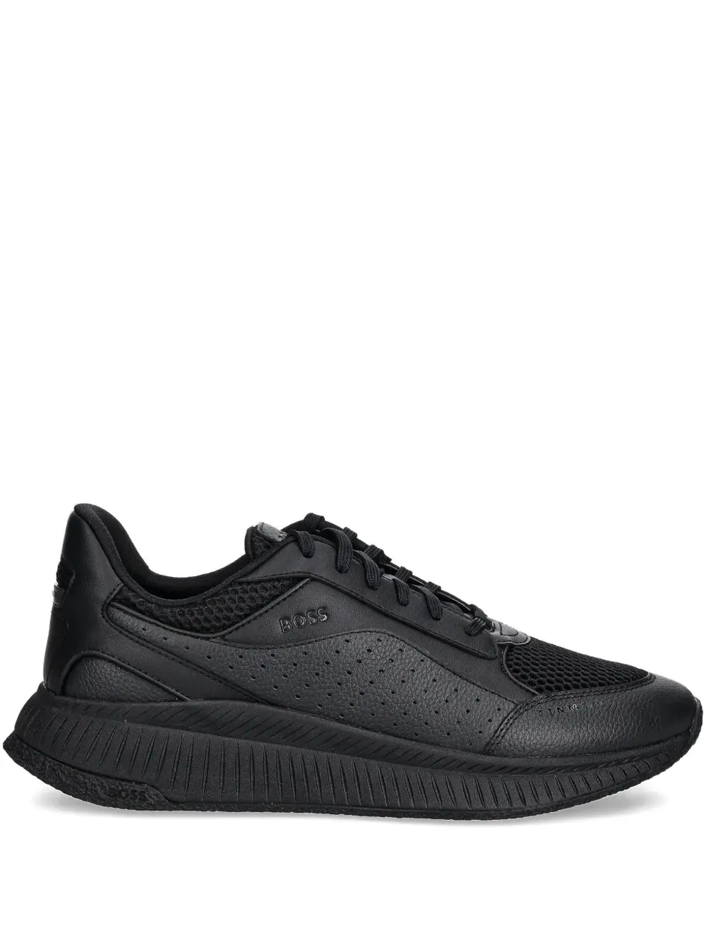 Boss Perforated Mesh-Detail Sneakers