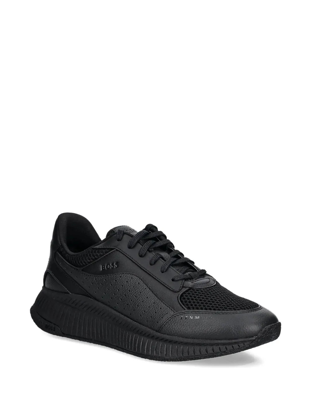 Boss Perforated Mesh-Detail Sneakers