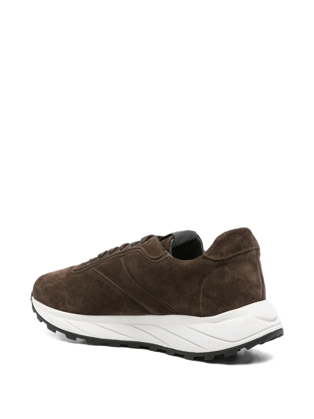 Corneliani Suede Lace-Up Sneakers