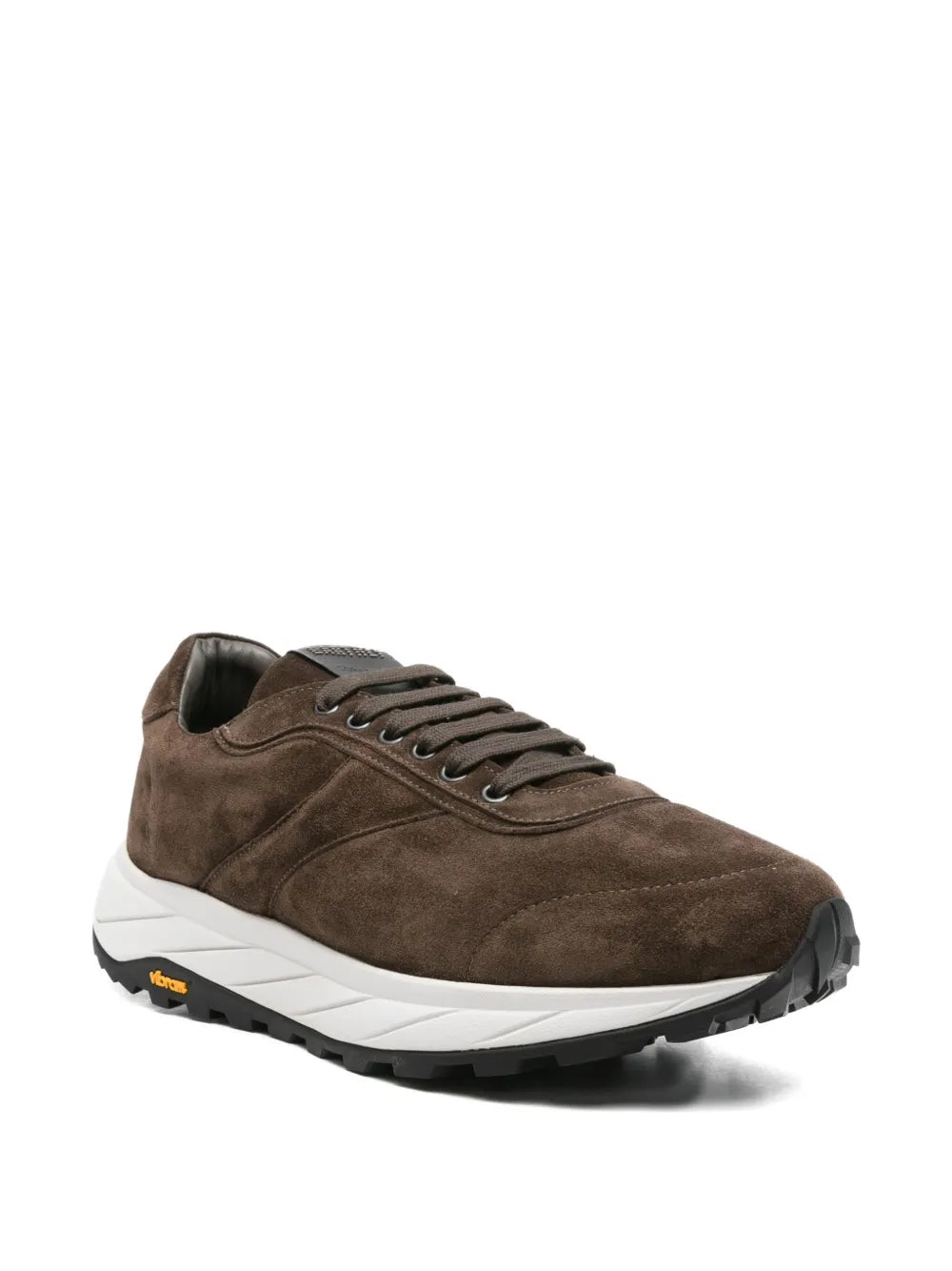 Corneliani Suede Lace-Up Sneakers