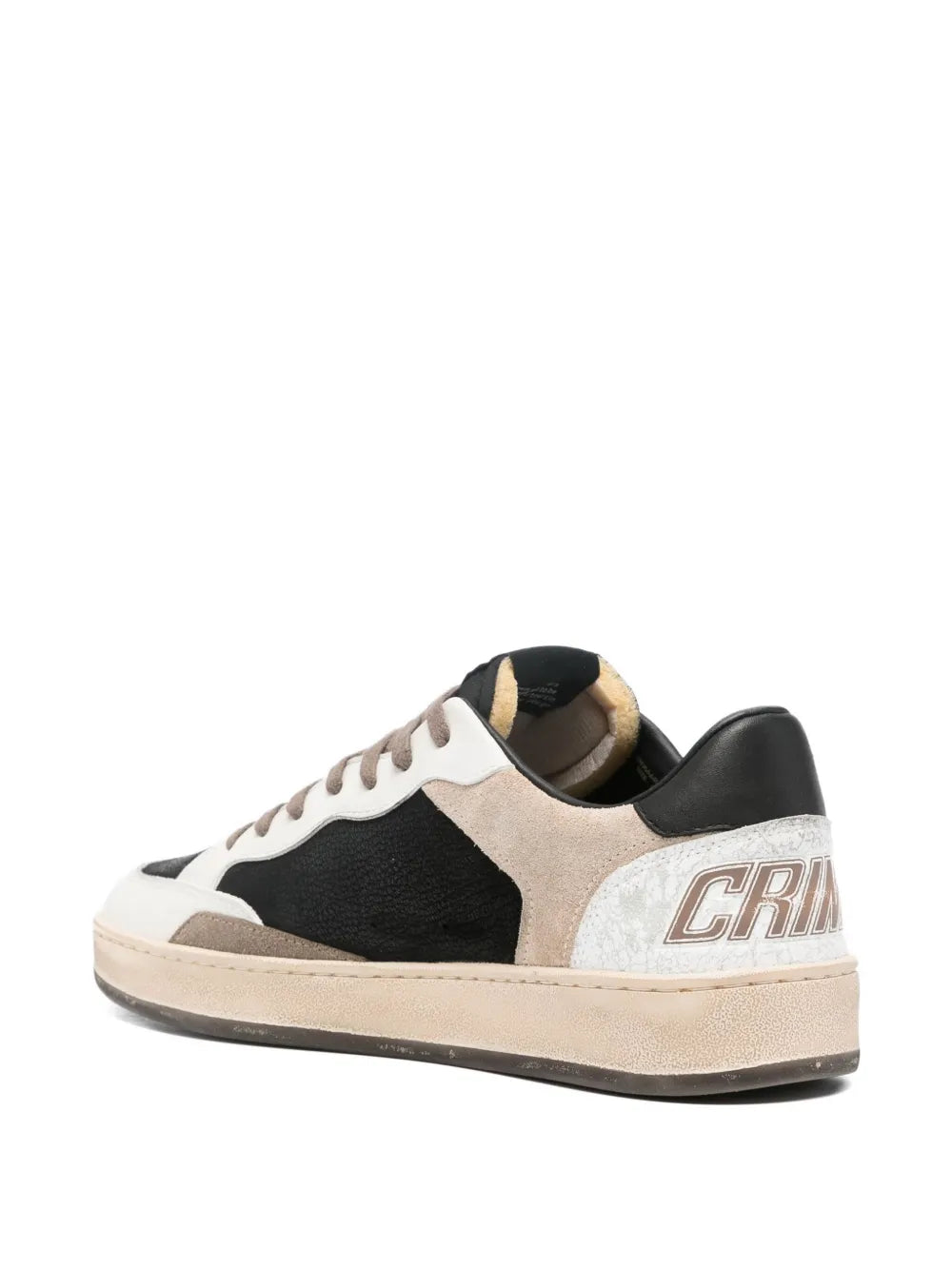 Crime London Chelsea Panelled Low-Top Sneakers