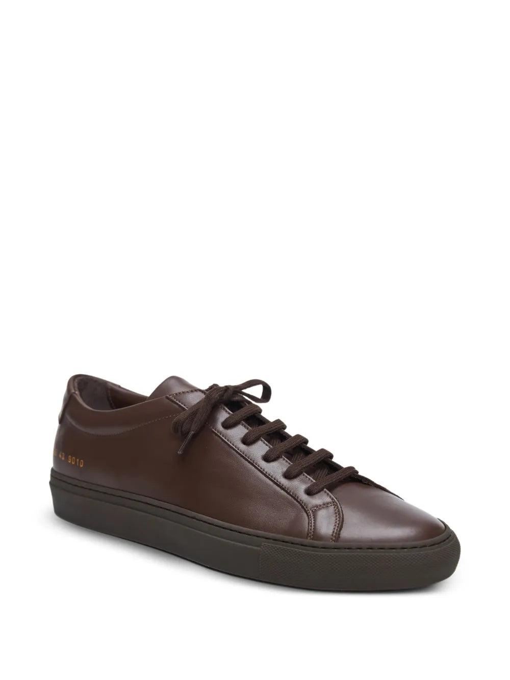 Common Projects Leather-Panelled Lace-Up Sneakers
