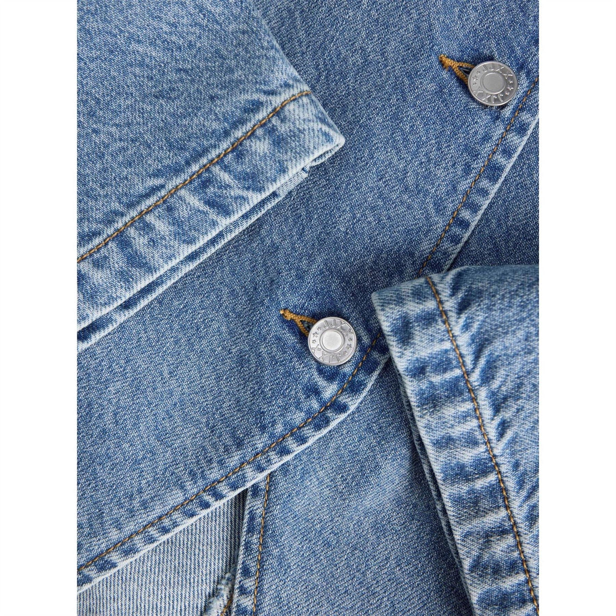 JJXX Crew Neck Three-Quarter Sleeve Angle Shirt