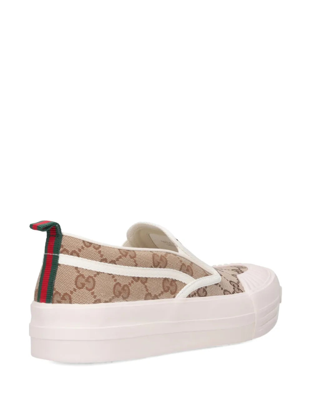 Gucci Logo-Pattern Slip-On