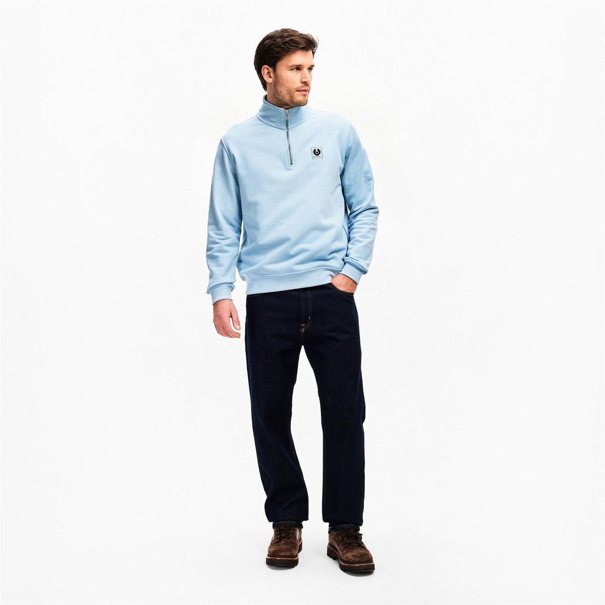 Belstaff Quarter Zip Sweatshirt