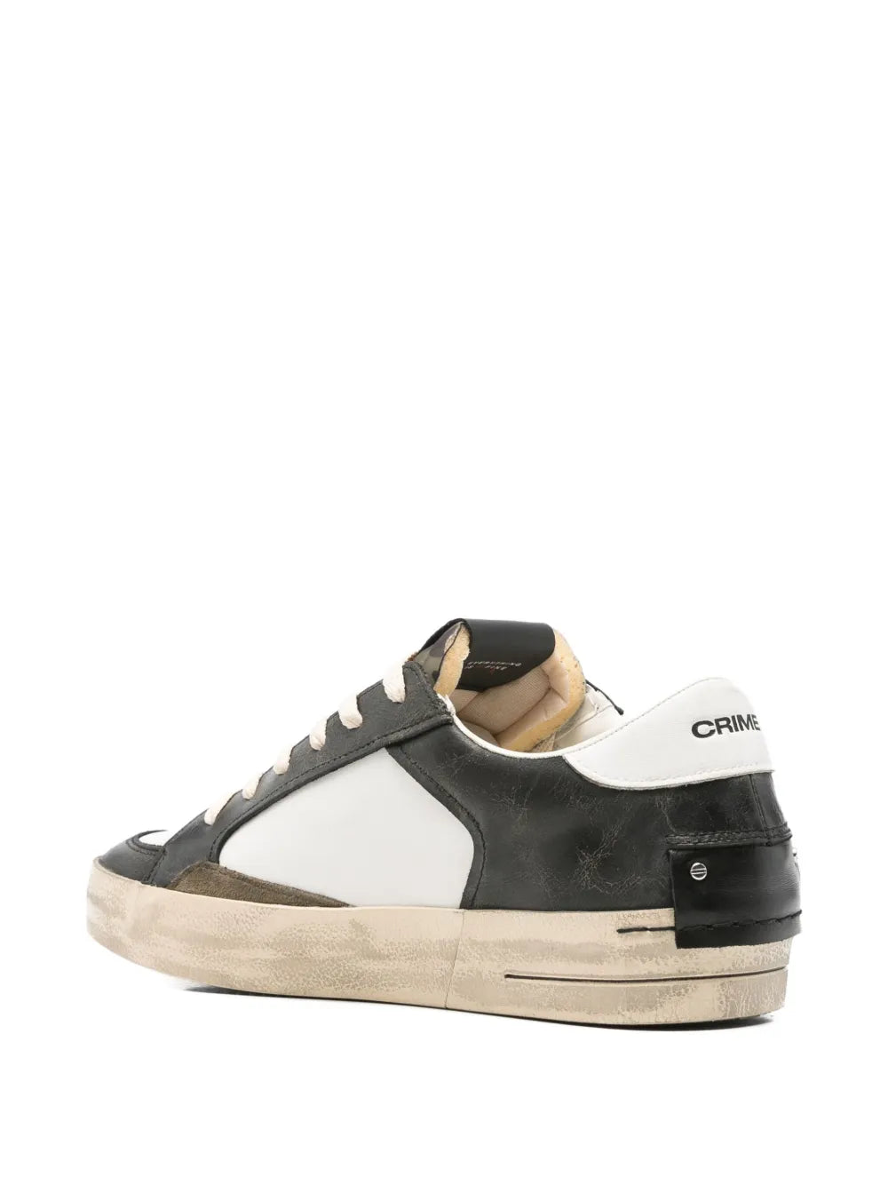 Crime London Leather Sneakers