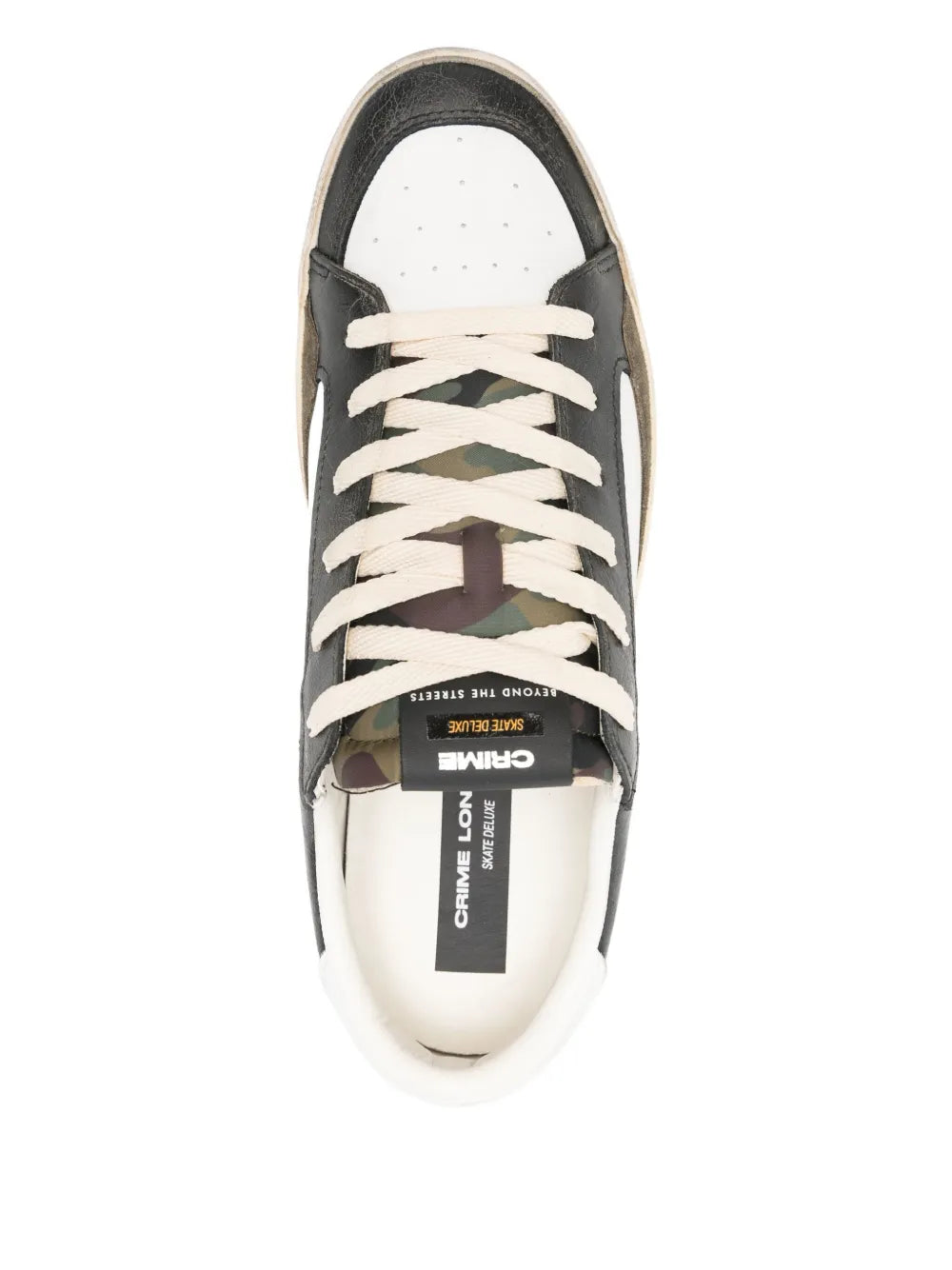 Crime London Leather Sneakers