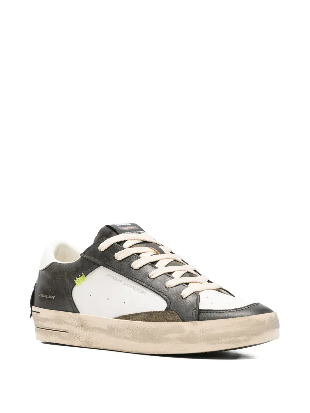 Crime London Leather Sneakers