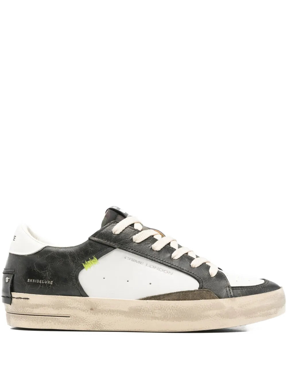 Crime London Leather Sneakers