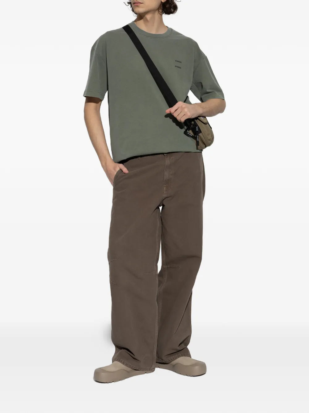 Birkenstock Reykjavik Buckle-Strap Nubuck Leather Sneakers