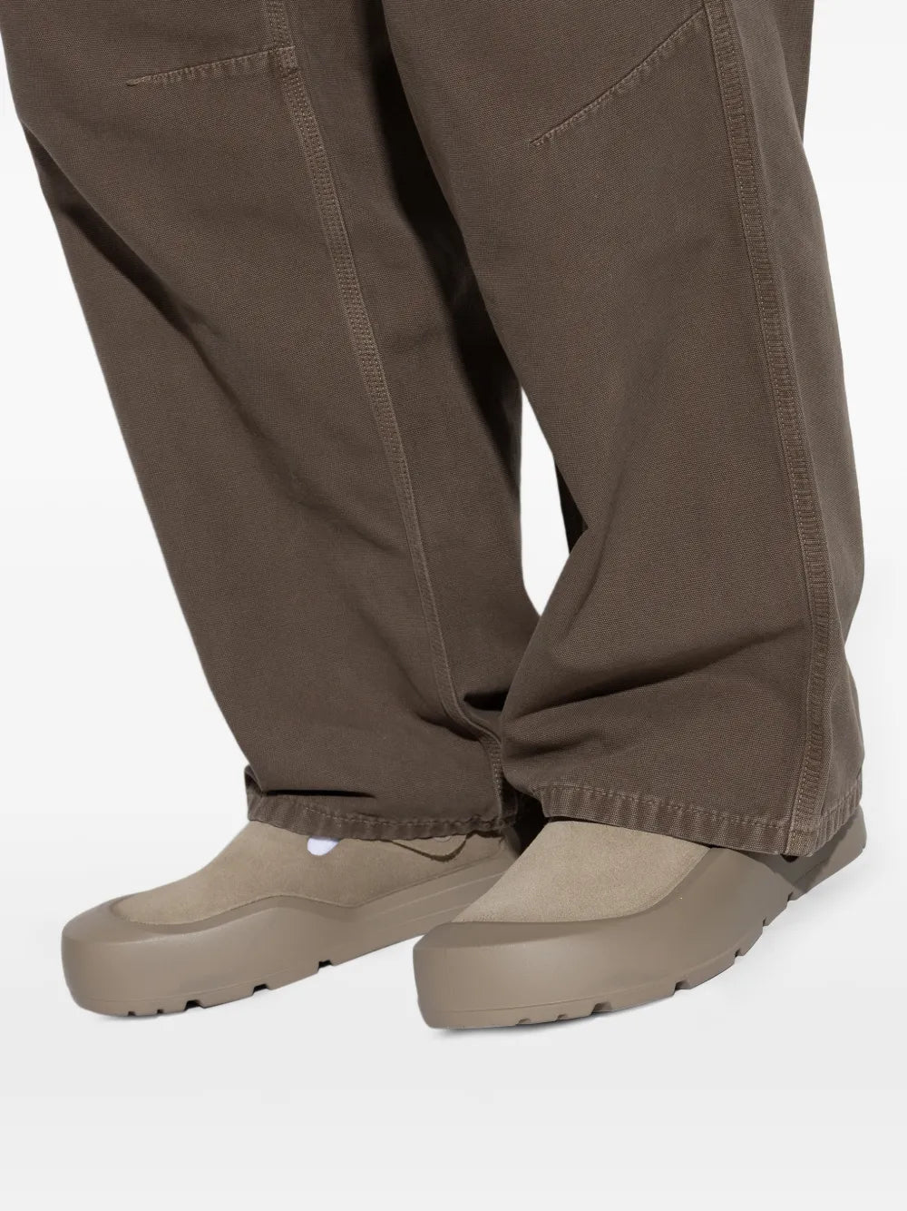 Birkenstock Reykjavik Buckle-Strap Nubuck Leather Sneakers