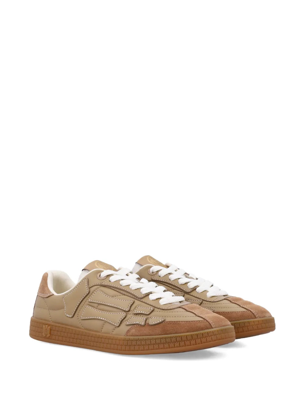 Amiri Pacific Bones Leather Sneakers