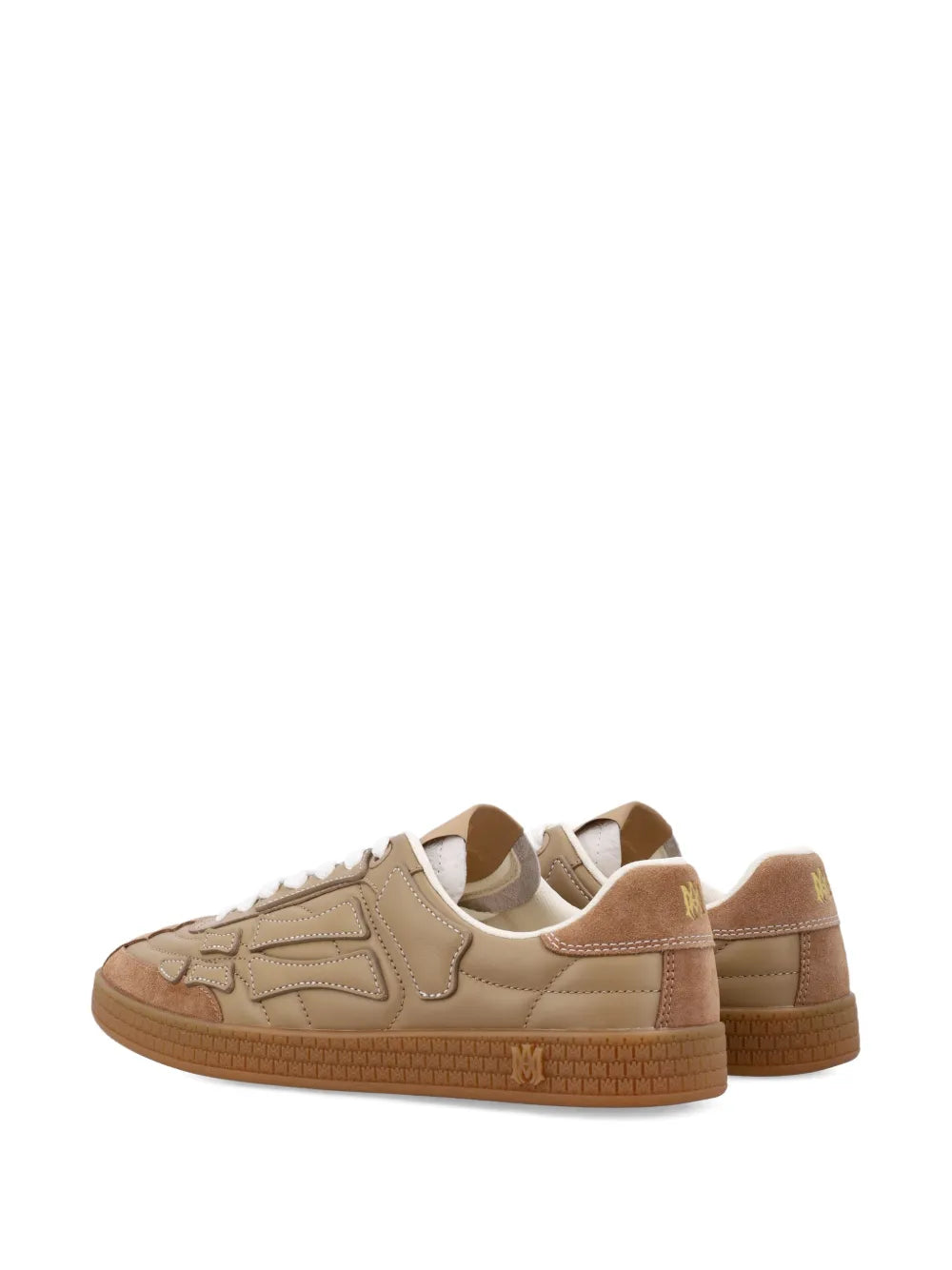 Amiri Pacific Bones Leather Sneakers