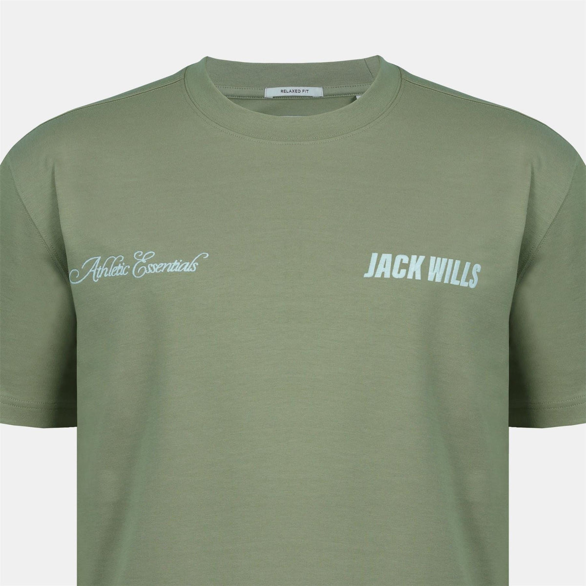 Jack Wills Script Mix Cotton Short Sleeve Oversized T Shirt