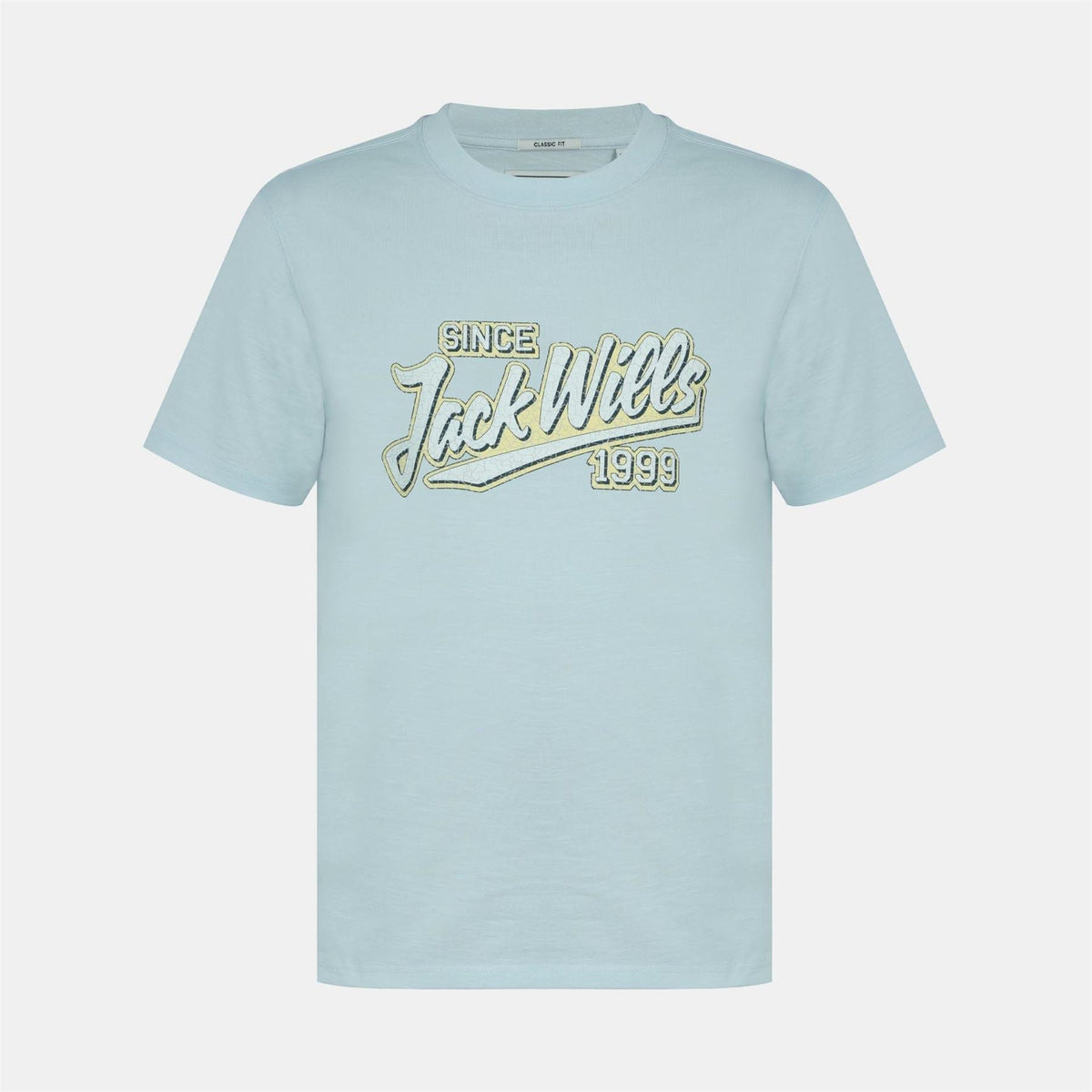 Jack Wills Retro Graphic Cotton Short Sleeve Crew Neck T Shirt