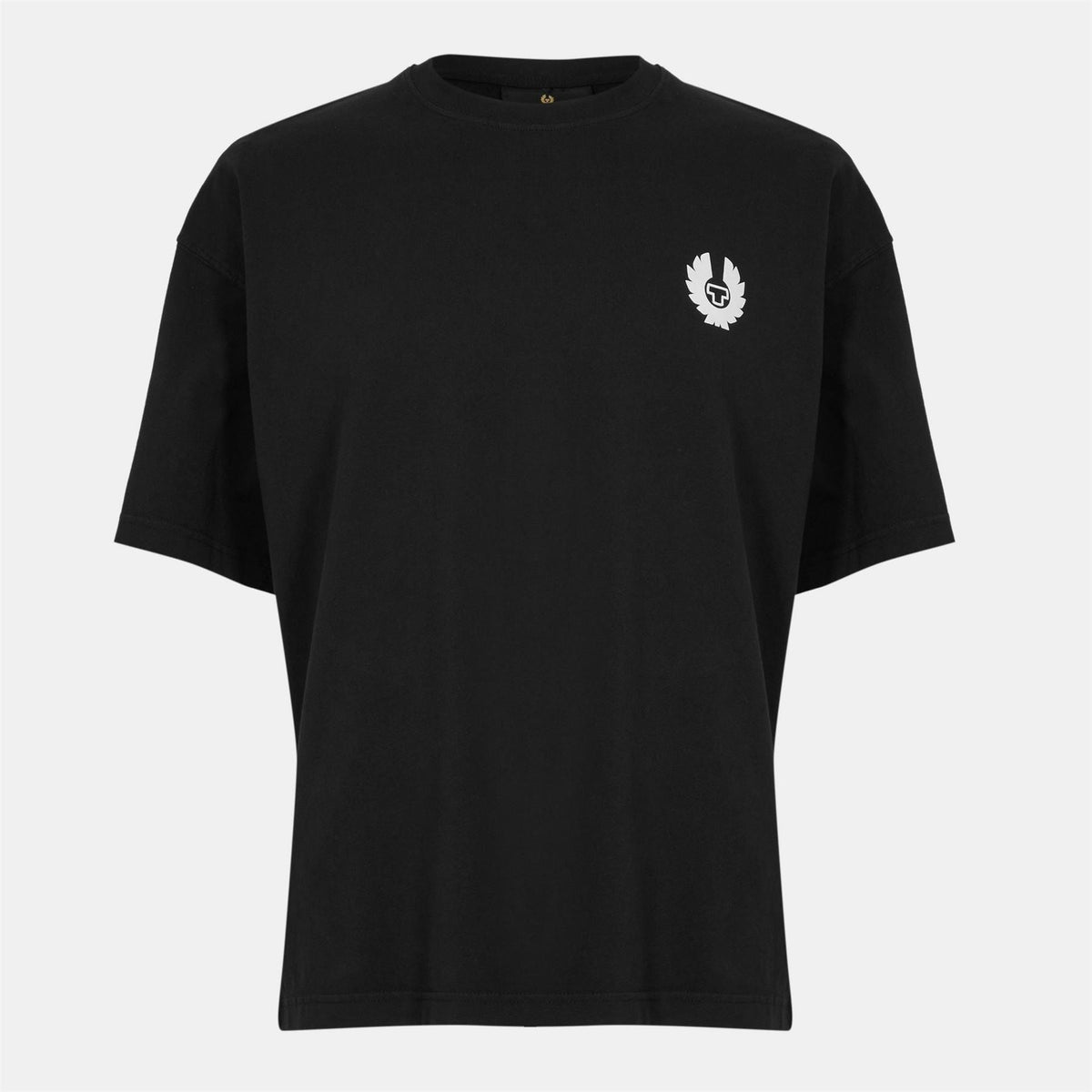 Belstaff Mens Drop Shoulder Oversized T Shirt