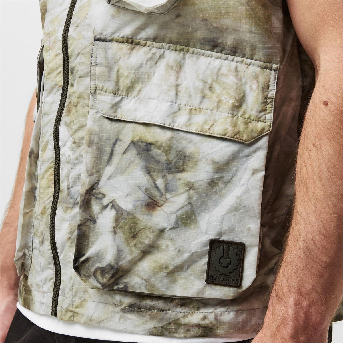 Belstaff Mens Hithe Sleeveless Gilet