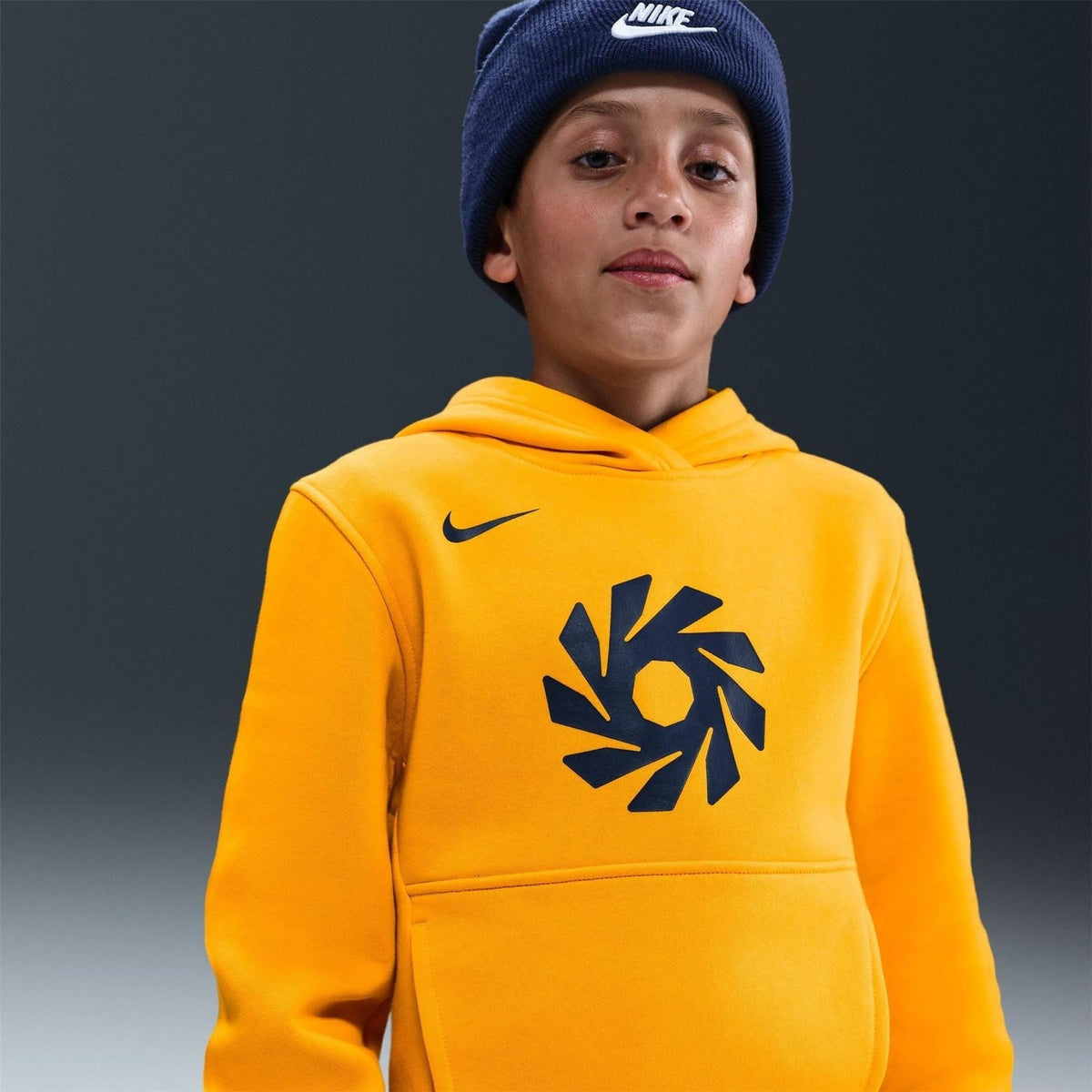 Nike Kangaroo Pocket Hooded Long Sleeve Sweatshirt