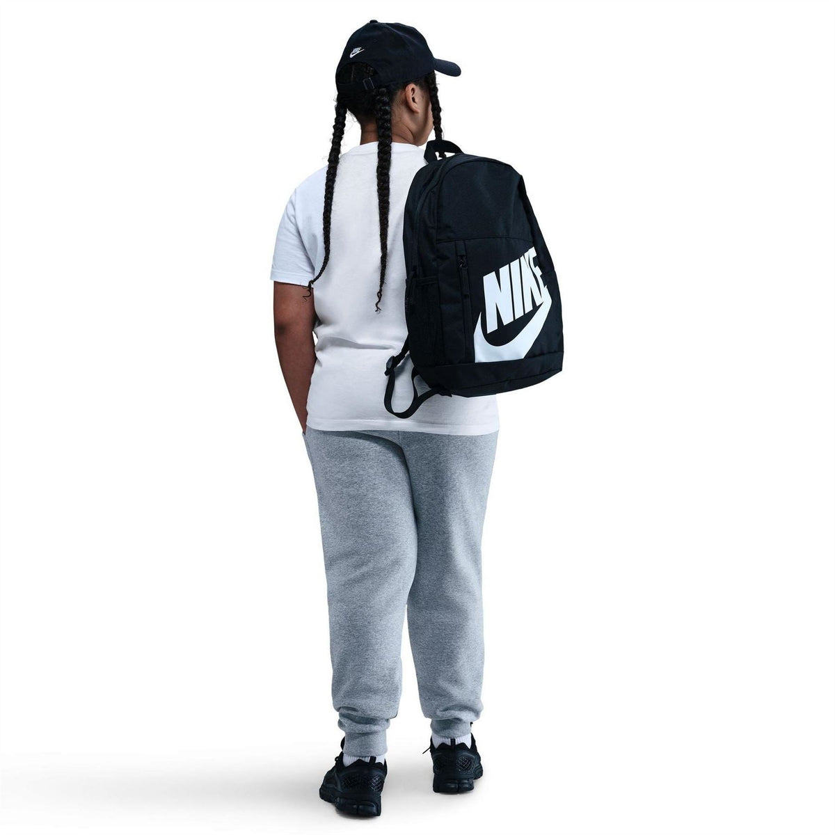 Nike Logo Print Crew Neck Short Sleeve Jersey T-Shirt
