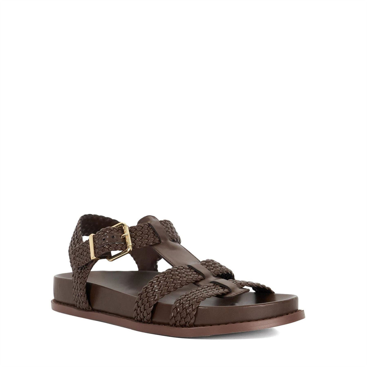 Dune Lo Looking Textured Open Toe Fisherman Sandals