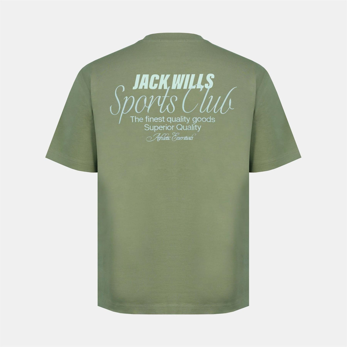 Jack Wills Script Mix Cotton Short Sleeve Oversized T Shirt